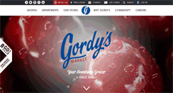 Desktop Screenshot of gordys.com